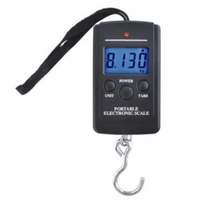 svarstykles 20 - Ruhhy LED bagažo svarstyklės 40kg Juodos (Black) - 2 nuotrauka