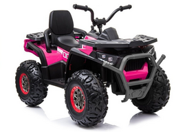 elektrinis keturratis vaikams - Vaikiškas elektrinis keturratis Lean Cars XMX607, rožinis (Pink) - 1 nuotrauka