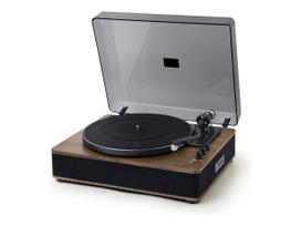 turntable bluetooth - Muse MT-107 BTO patefonas su stereo sistema, Juodas/Rudas (Black/Brown) - 1 nuotrauka