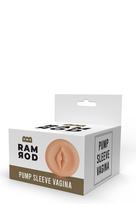 smelio siurblys - Boss Of Toys Ramrod Pump Sleeve Vagina, smėlio (sand) - 3 nuotrauka
