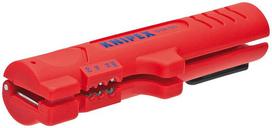 izoliacijos reples - KNIPEX 16 64 125 SB Laidų nužievinimo replės Raudona (Red) - 3 nuotrauka
