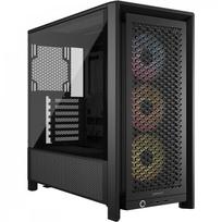 frame 4000d - Corsair FRAME 4000D RS ARGB Juodas (Black) Mid Tower - 1 nuotrauka