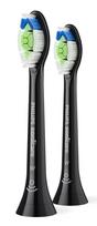 Philips Sonicare Optimal White HX6062/88 dantų šepetėlio galvutės, juoda, 2 vnt.