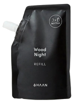 dezinfekcinis haan - HAAN Wood Night drėkinamasis rankų dezinfekantas, papildymas 100 ml - 2 nuotrauka