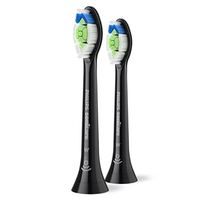 philips sonicare 2 pack - Philips Sonicare Optimal White HX6062/88 dantų šepetėlio galvutės, juoda, 2 vnt. - 3 nuotrauka