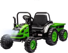 nameliai vaikams - Elektrinis traktorius Milly Mally Farmer, žalias (Green) - 3 nuotrauka
