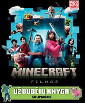 Minecraft filmas. Užduočių knyga su lipdukais