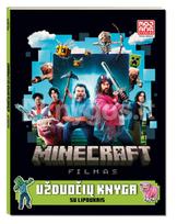 minecraft knygos - Minecraft filmas. Užduočių knyga su lipdukais - 2 nuotrauka