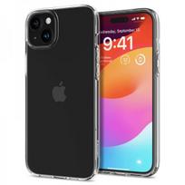kortu deklas - Spigen "Liquid Crystal iPhone 15 Plus" Crystal Clear - 1 nuotrauka