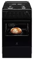 dujine virykle su elektrine orkaite 50 - Electrolux LKK560010K - 1 nuotrauka