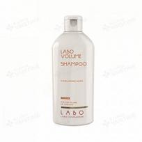 LABO VOLUME plaukams apimties suteikiantis šampūnas su 3 hialurono rūgštimis moterims, 200 ml
