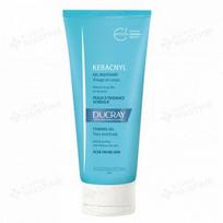 DUCRAY putojantis gelis į aknę linkusiai veido ir kūno odai KERACNYL, 200 ml
