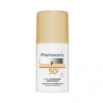PHARMACERIS F apsauginė maskuojamoji pudra, SPF 50+, 01 IVORY, 30 ml