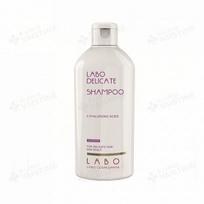 LABO DELICATE šampūnas moterims  su 3 hialurono rūgštimis jautriai galvos odai ir plaukams, 200 ml
