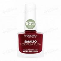 DEBORAH nagų lakas FORMULA PURA 14, DARK RED, 8.5 ml