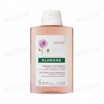 klorane sampunas - KLORANE® šampūnas su bijūnais jautriai galvos odai, 200 ml - 1 nuotrauka