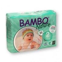 BAMBO sauskelnės NATURE MINI, 3-6 kg, 30 vnt.