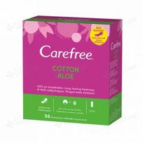 CAREFREE  įklotai ALOE, 56 vnt.