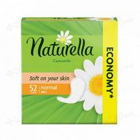 NATURELLA higieniniai įklotai NORMAL CAMOMILE, 52 vnt.