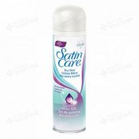 GILLETTE drėkinamoji skutimosi želė SATIN CARE, 200 ml