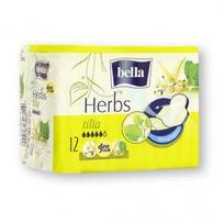 BELLA higieniniai paketai su sparneliais HERBS, 12 vnt.