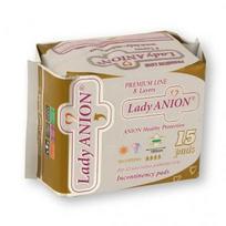 lady paketai - LADY ANION kasdieniniai įklotai su anijonų juostele, 15 vnt. - 2 nuotrauka