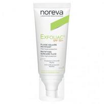 NOREVA LABORATOIRES apsauginis skystis EXFOLIAC nuo saulės, SPF 50, 40 ml