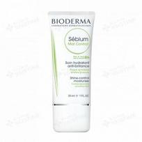 bioderma sebium - BIODERMA drėkinantis ir matiškumo suteikiantis kremas riebiai ir mišriai odai SEBIUM MAT CONTROL, 30 ml - 2 nuotrauka