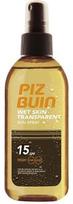 Piz Buin Wet Skin Transparent Sun Spray SPF15 150ml