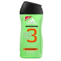 Adidas 3in1 Active Start 250ml Shower Gel