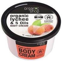 Organic Shop Body Cream Pink Lychee 250ml