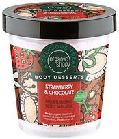 Organic Shop Moisturizing Body Mousse Strawberry & Chocolate 450ml