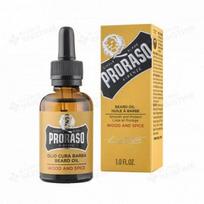 PRORASO maitinamasis barzdos aliejus WOOD & SPICE, 30 ml