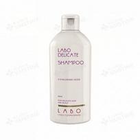 LABO DELICATE šampūnas jautriai galvos odai ir plaukams su 3 hialurono rūgštimis vyrams, 200 ml