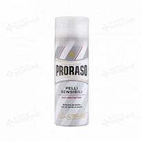PRORASO skutimosi putos jautriai odai WHITE, 50 ml