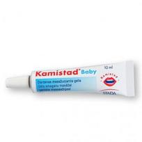 Pirkti KAMISTAD BABY masažuojamasis dantenų gelis, medaus skonio, 10 ml - Photo 1