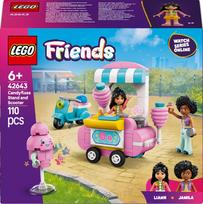 cukraus vata - LEGO Cotton Candy Stand and Scooter 42643 - 1 nuotrauka