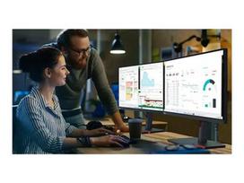 monitorius lenovo thinkvision p24h - Lenovo ThinkVision P24h-30 23.8", IPS, 2K QHD, juodas (black) - 17 nuotrauka