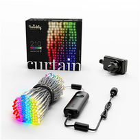 twinkly - TWINKLY Curtain 210 (TWW210SPP-TEU) Intelligent LED Lights 210 LED RGB+W 2,1 m - 2 nuotrauka
