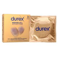 prezervatyvai durex - Durex Sensual Extra Lube 3 pack - 1 nuotrauka