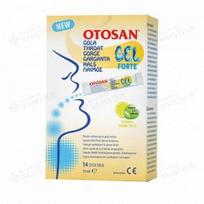 citrinos - OTOSAN gerklės gelis FORTE, 14 vnt., 10 g - 1 nuotrauka