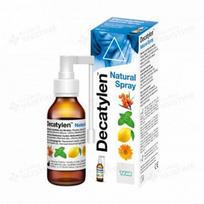 Decatylen Natural Spray burnos ir gerklės purškalas, 20 ml