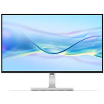 qhd monitorius' - Lenovo L27h-4A 27" QHD, 100Hz, Debesų Pilkas (Cloud Grey) - 2 nuotrauka