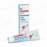 gehwol - GEHWOL dezodoruojamasis pėdų kremas MED DEODORANT, 75 ml - 1 nuotrauka