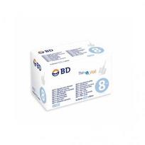 BD PEN adatos insulino injektoriams G31, 0,25 x 8,0 mm, 100 vnt.