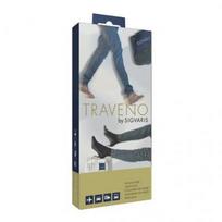 TRAVENO BY SIGVARIS kojinės nuo venų ligų, juoda spalva, 2 dydis (38–39 batų dydžiui), 1 pora