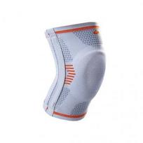 ORLIMAN SPORT elastinis kelio įtvaras su plastikiniais sutvirtinimais ir geliniu girnelės žiedu OS6211, M/2, 1 vnt.