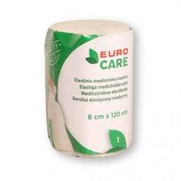 EUROCARE elastinis medicininis tvarstis, 8 x 120 cm, 1 vnt.