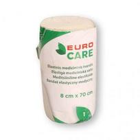 EUROCARE elastinis medicininis tvarstis, 8 x 70cm, 1 vnt.