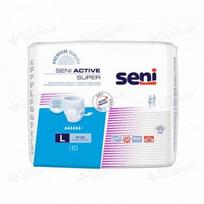 SENI ACTIVE sauskelnės kelnaitės suaugusiesiems SUPER LARGE, 10 vnt.